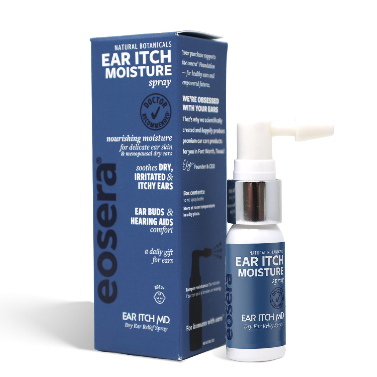 Ear Itch MD Soothing Botanical Spray for Dry Ears, Wholesale Case Pack (24 Units)