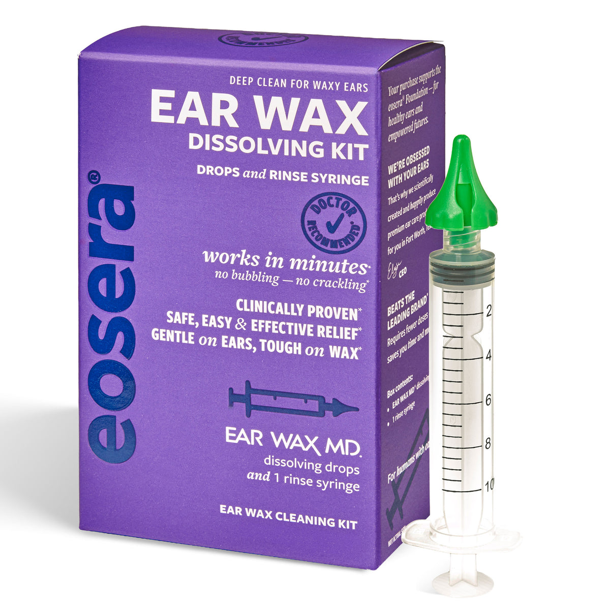 Ear Wax MD Wax Cleaning Kits, Wholesale Case Pack (24 Units)